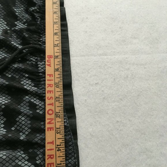 #85 Nike Dri Fit Running Walking Exercise Black Athletic Shorts Men's Size L - Picture 5 of 9